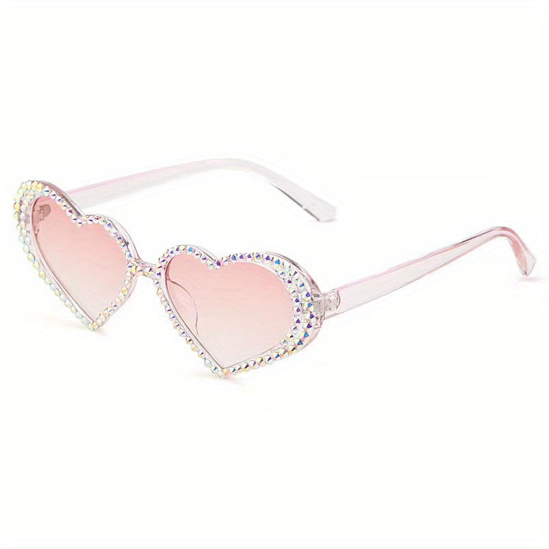 Men's Heart Shaped Sunglasses for Street Photography Party