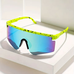 Men's Tinted Lens Cycling Sunglasses for Outdoor Sports