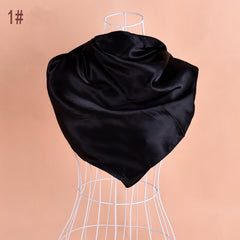 Satin Hijab Satin Finish Wrap Satin Silk Scarf Head Wrap