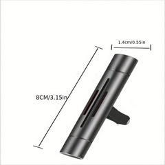 Metal Car Perfume Aromatherapy Stick Clip Ornament