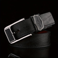 Classic Unisex PU Leather Belt Punk Solid Jeans Pants Belt