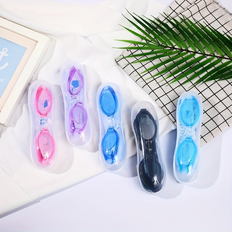 Silicone Diving Goggles for Adults and Children Anti-fog Waterproof Swimming