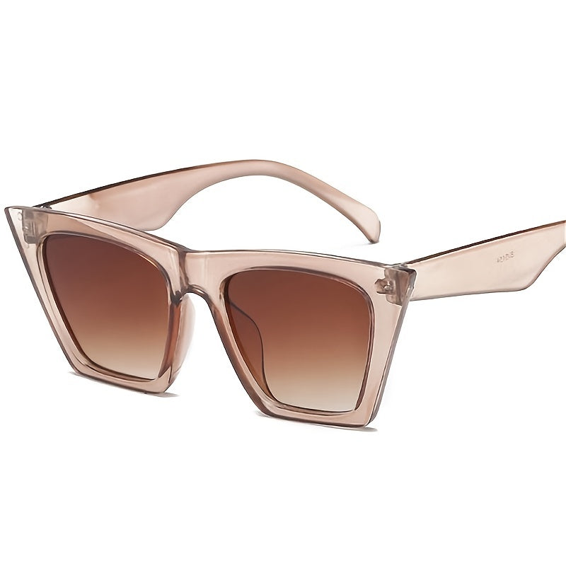 Vintage Thick Cat Eye Sunglasses Retro Eyewear