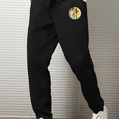 Men's Cartoon Anime Print Sweatpants