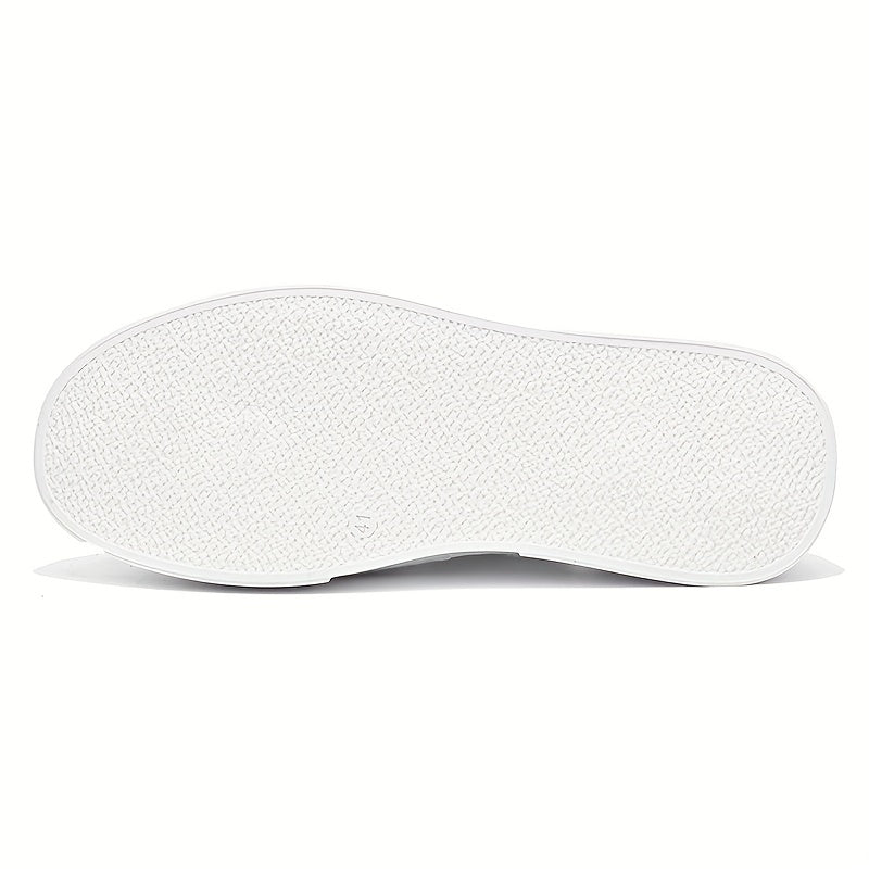 Men's Ripped Lace-up Sneakers Skate Shoes Good Grip