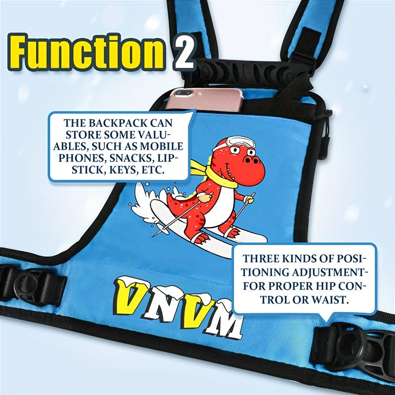 Skiing Trainer Snowboard Harness Cartoon Skiing Straps Training Tool