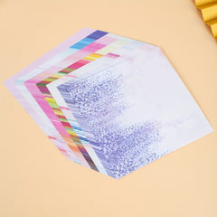 50 Sheets Double Sided Origami Paper Kit Pink Cartoon Pattern Paper 12 Designs