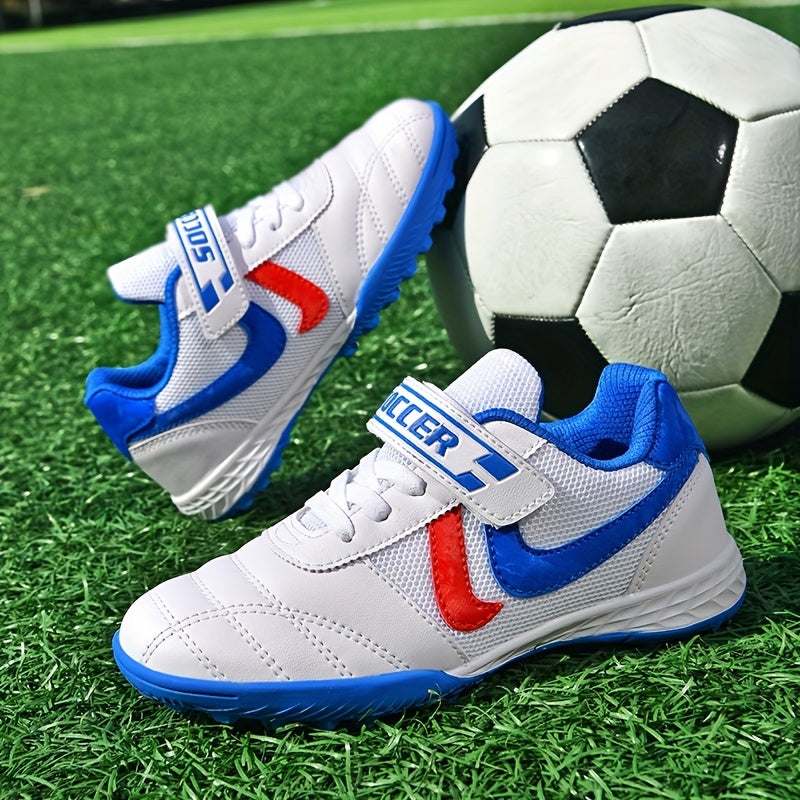 Kids TF Cleats Lightweight Non-slip Football Shoes
