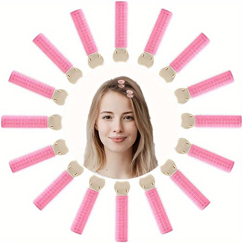 16pcs Volumizing Hair Bang Clip Hair Curler Clip DIY Styling Tool