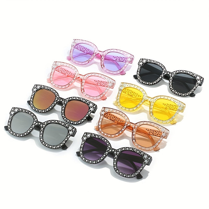 Y2K Star Sunglasses For Women Men UV400 Sun Shades Party Glasses