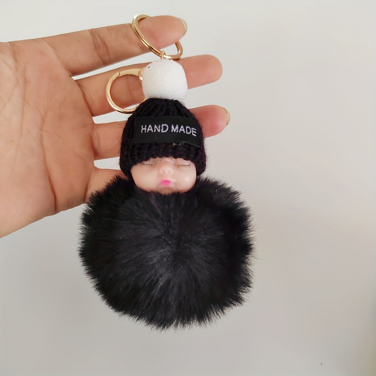 Sleeping Doll Keychain Plush Decoration
