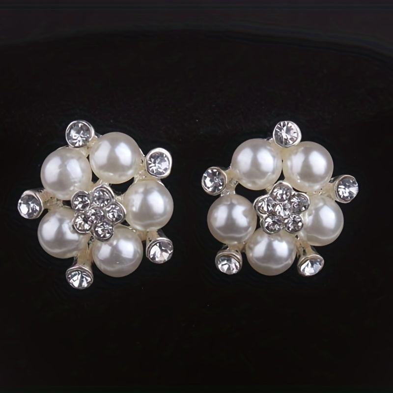 Bridal Jewelry Set Necklace & Earrings for Weddings Christmas