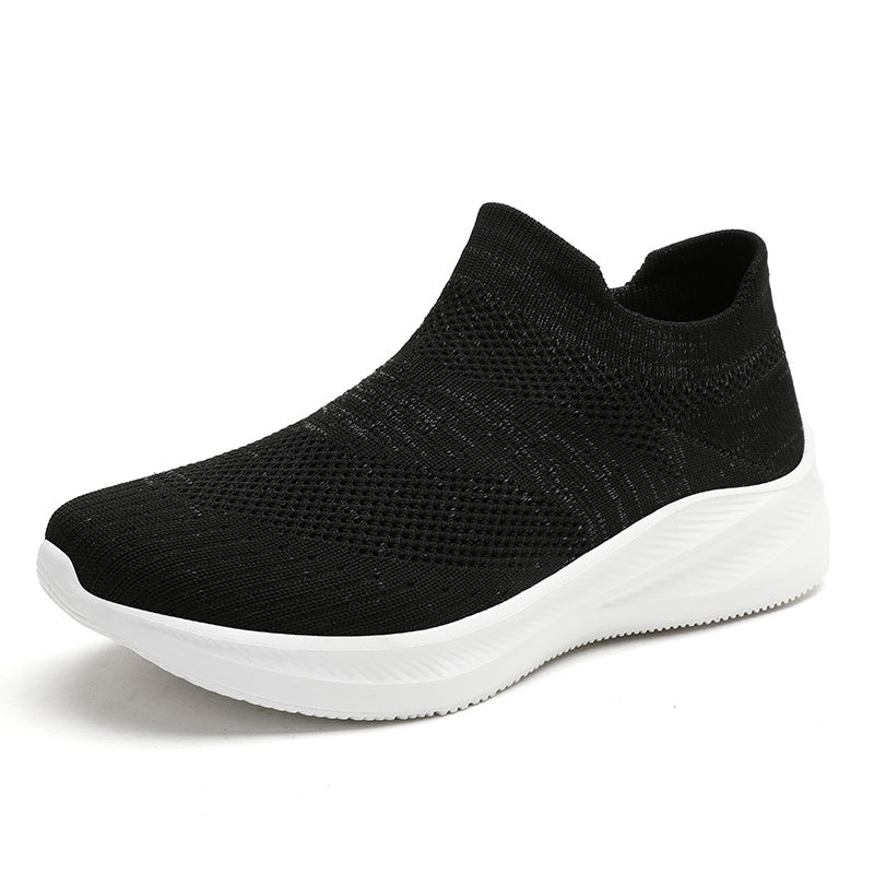 Men Knit Slip On Casual Shoes Lightweight Sneaker