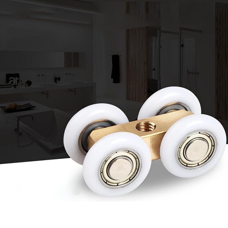 Copper Metal Sliding Door Roller Wheel for Shower Room Glass Doors