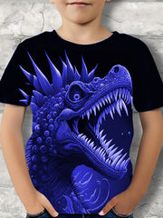 Boys' Dinosaur T Shirt 3D Print Breathable & Stretchy Fabric