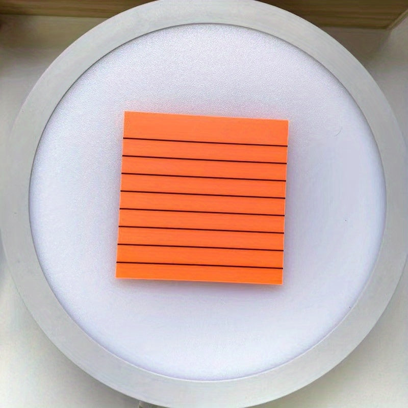 Lined Translucent Sticky Notes 7.62x7.62 cm - Clear Sticky Notes