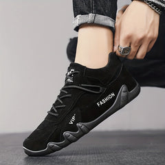Men's Lace up Sneakers Comfortable Driving Shoes