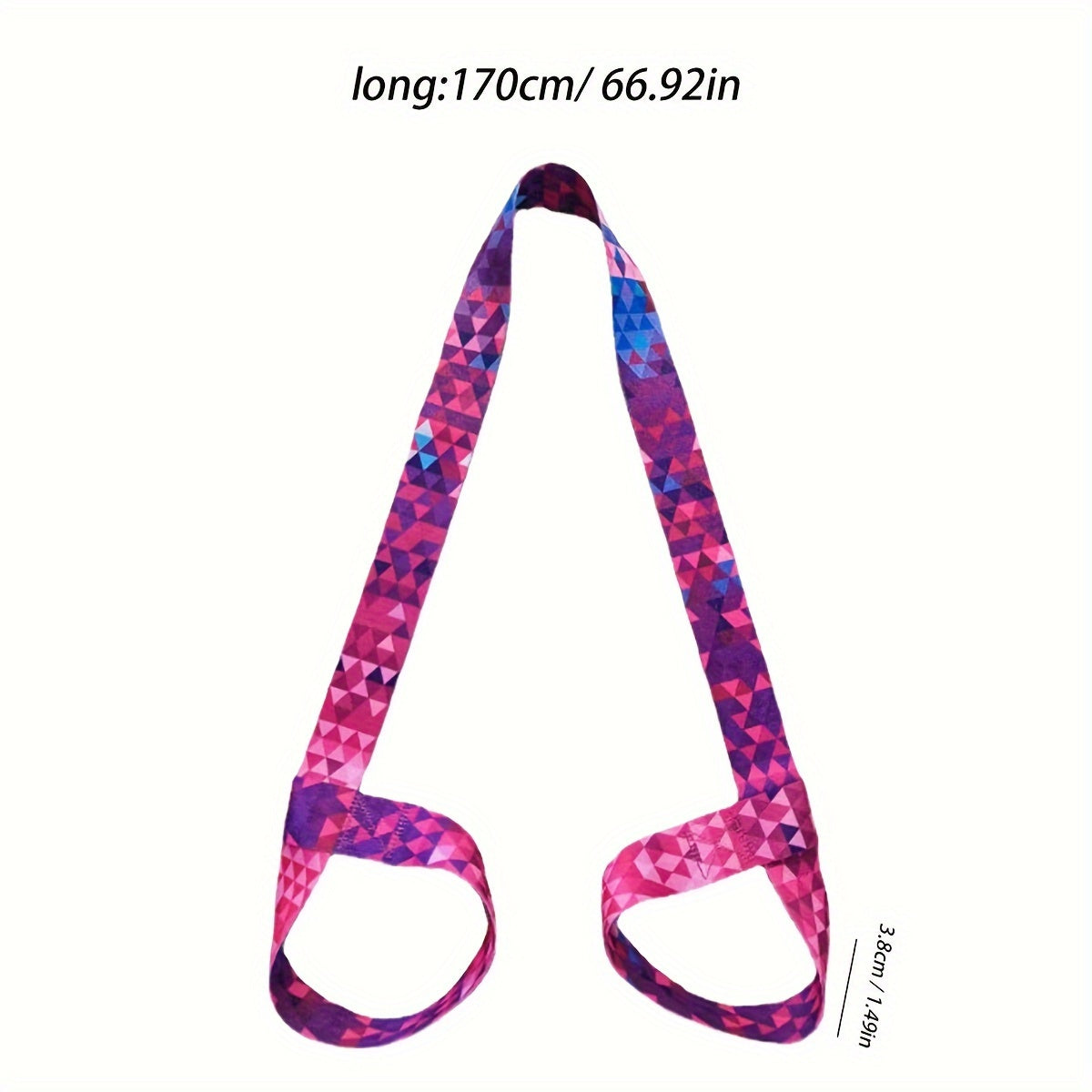 Nylon Yoga Mat Storage Bag & Stretching Strap