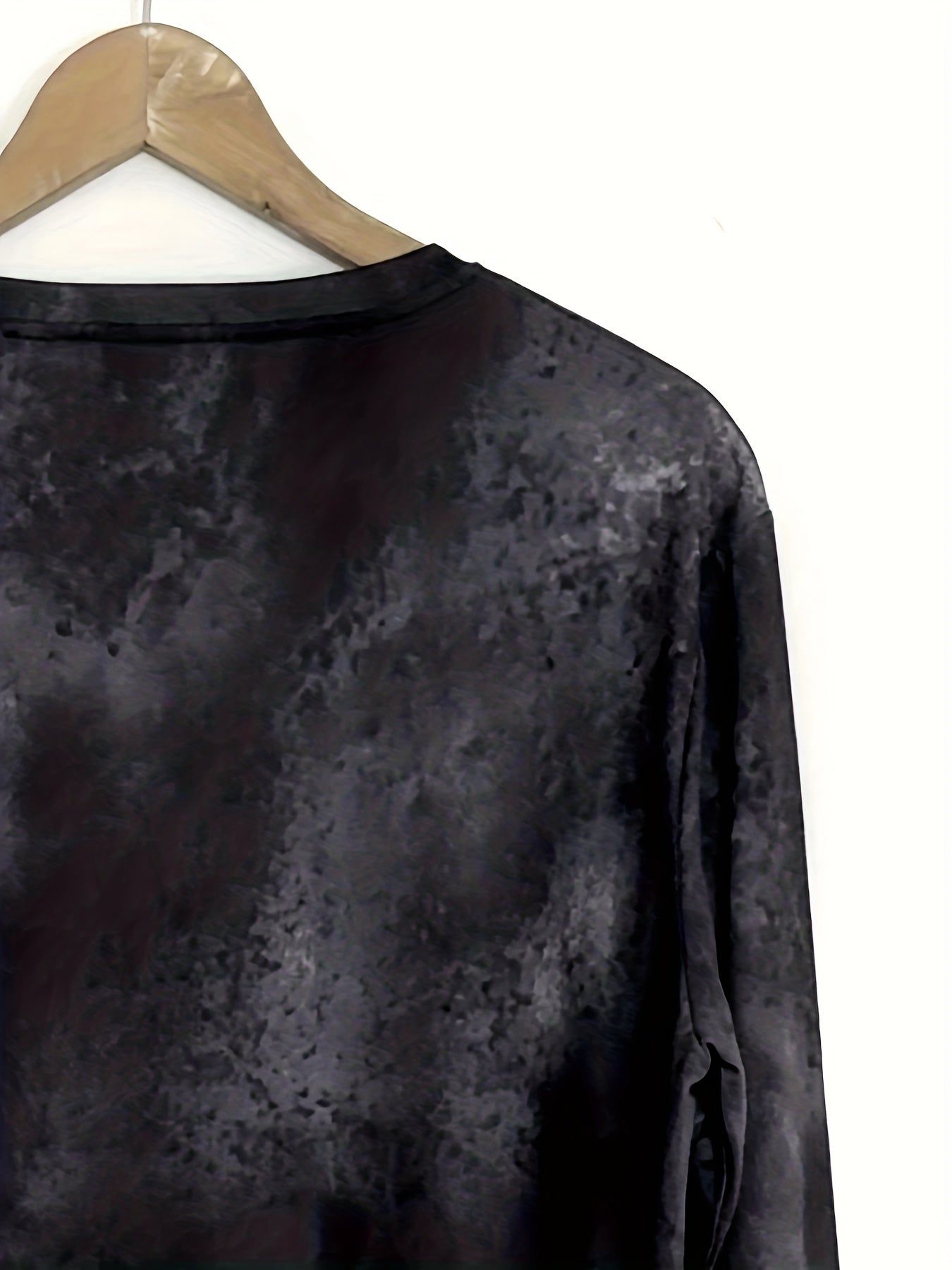 Birds Print Men's Long Sleeve T shirt for Autumn