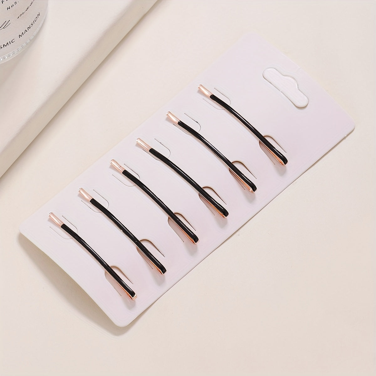 Women's Glossy Bobby Pin Enamel Hair Clip