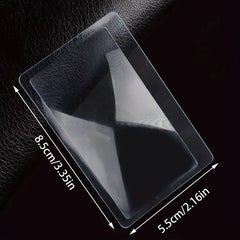 HD Magnifying Glass Card Pocket Sized