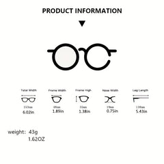 Rectangular Frame Sunshade Sunglasses UV Protection Vintage Hip Hop Eyewear