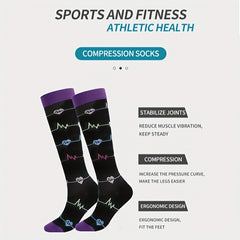 Copper Compression Socks for Men & Women - Improve Blood Circulation