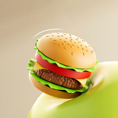 3D Assembly Hamburger Toys Set
