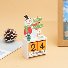 Christmas Tree Countdown Calendar Decoration Ornament