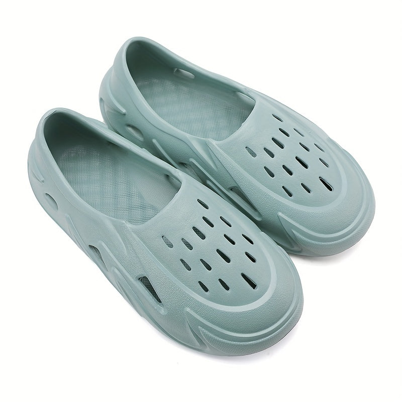 Men's Lightweight Summer Clogs Hollow Out Non Slip Garden Shoes