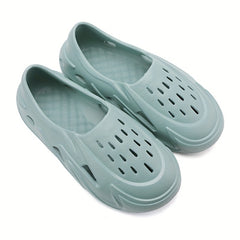 Men's Lightweight Summer Clogs Hollow Out Non Slip Garden Shoes