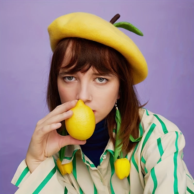 Fruit Candy Beret Lightweight Beret Cap Painter Hats For Women