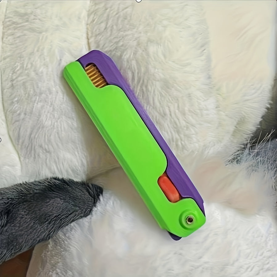 Butterfly Carrot Comb Toy 3D Printed Stress Relief Toy