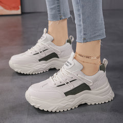 Women's Heighten Chunky Sneakers Casual Non Slip Running Shoes