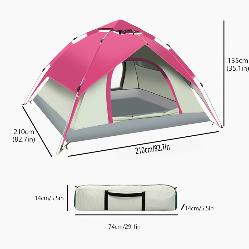 Portable Automatic Tent Waterproof 2 Ground Vents Camping Accessory