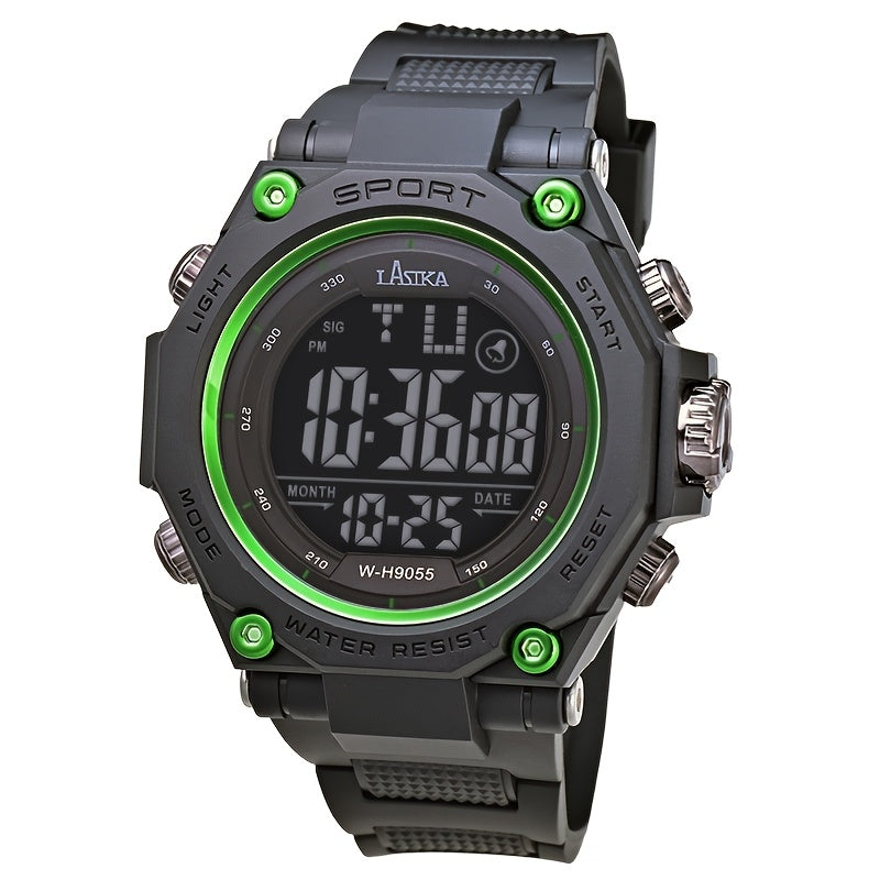 Kids' Digital Wristwatch with Backlight IPX7 TPU Strap