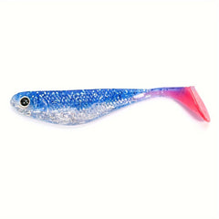 B&U 3pcs 8 Soft Plastic Swimbait Fishing Lure For Bass Trout Crappie