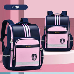 Kids Backpack Large Capacity Schoolbag Waterproof Spine Protection