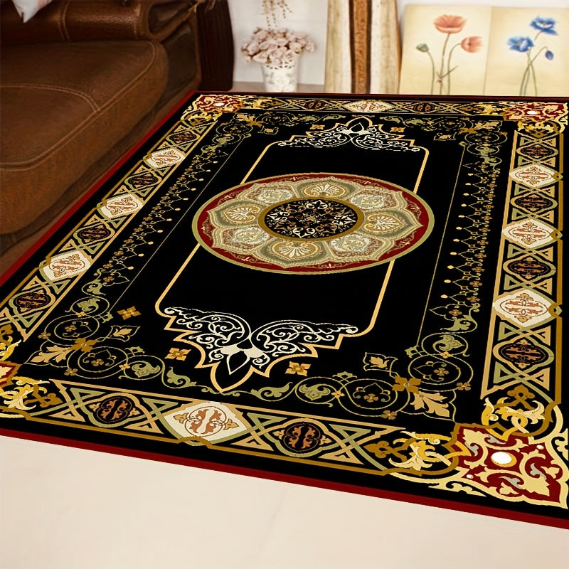 Boho Rustic Anti Fatigue Kitchen Rugs Absorbent Non Slip Soft Floor Mat