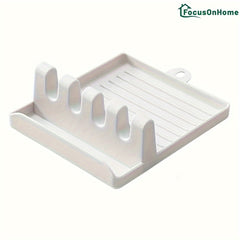 Plastic Kitchenware Holder 4 Card Cooking Utensil Rest