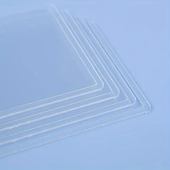 10pcs Clear Postcard Holders Transparent Id Card Cases Pockets