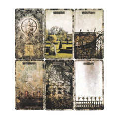 78pcs Retro Tarot Deck for Halloween Christmas Party