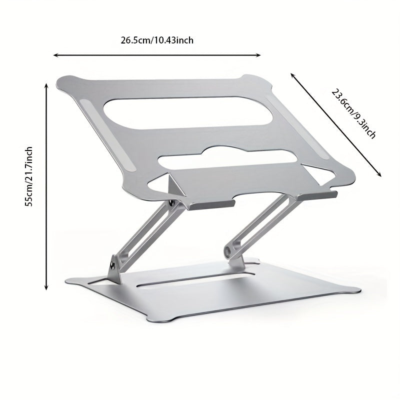 Adjustable Laptop Stand Desk Riser Holder Height Computer Stand