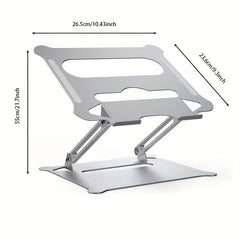 Adjustable Laptop Stand Desk Riser Holder Height Computer Stand