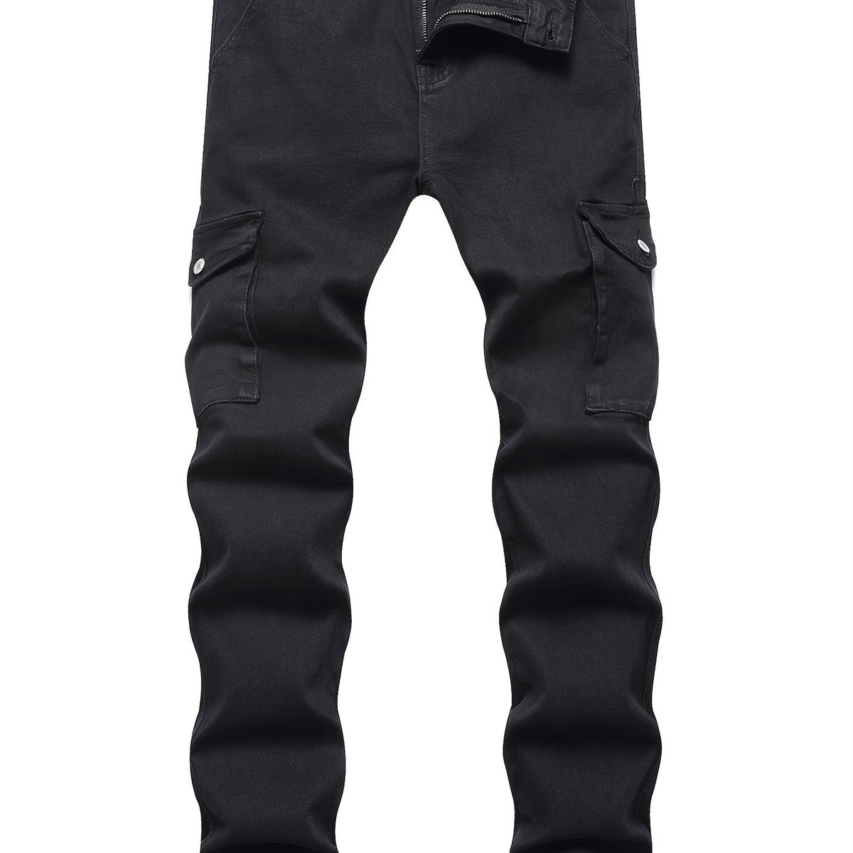 Mens Slim Fit Distressed Stretch Denim Pants
