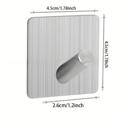 Stainless Steel Wall Mounted Hook Bathroom Sticky Hanger