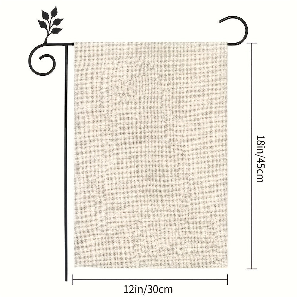Easter Garden Flag 30x45cm Double Sided Floral Rabbit Pascha Yard Outdoor