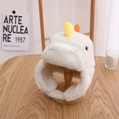 Dinosaur Full Fleece Earmuffs Winter Warm Boys Girls