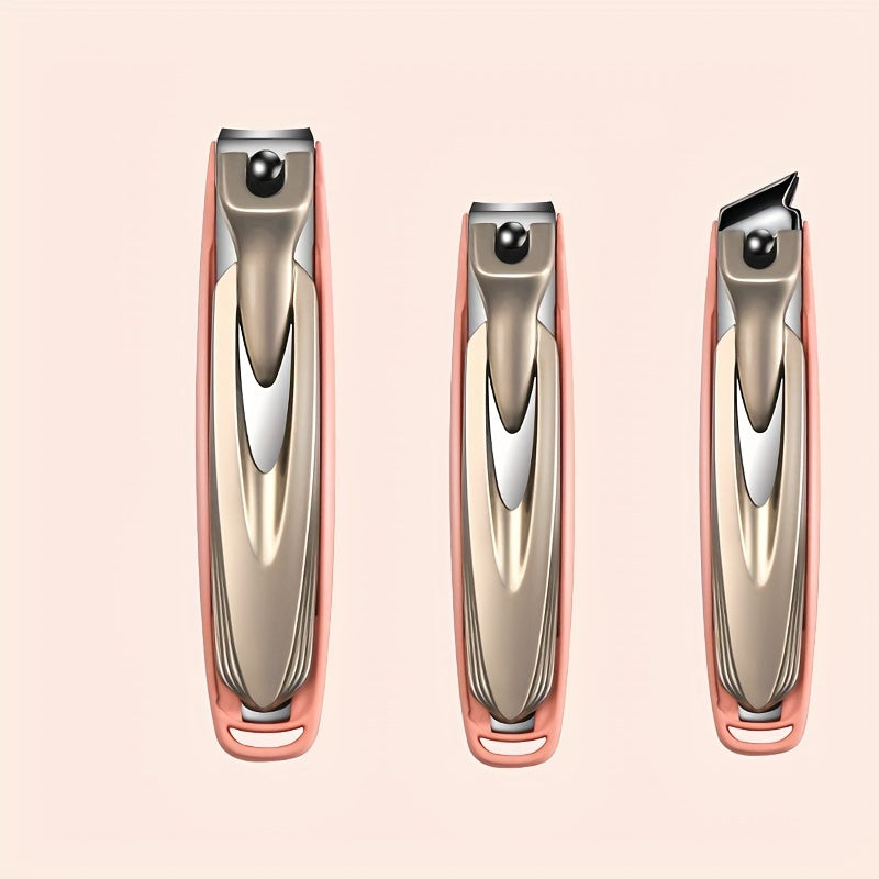 3pcs Large Nail Clippers Fingernail & Toenail Cutter Manicure Tool