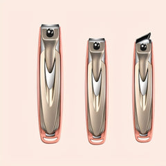 3pcs Large Nail Clippers Fingernail & Toenail Cutter Manicure Tool